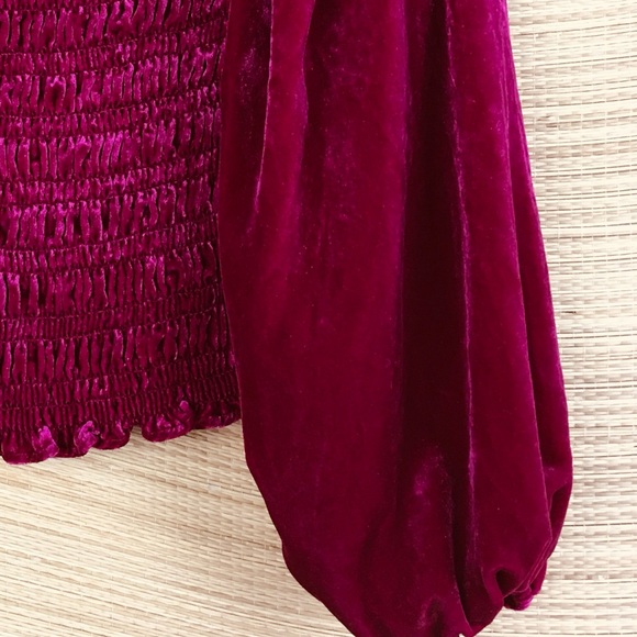 ANTHROPOLOGIE Puff-Sleeved Velvet Blouse
See all Anthropologie In Hot Pink Sz LP - Picture 9 of 12
